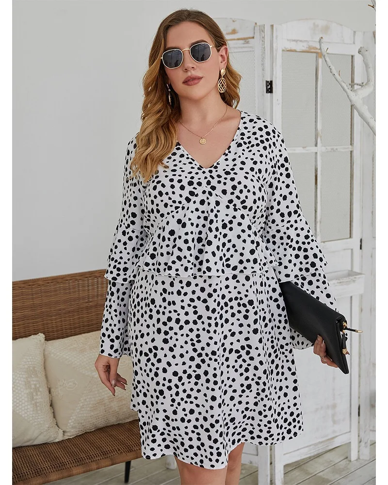 MINDYGOO производитель на заказ большие размеры черные женские миди платья Высокое