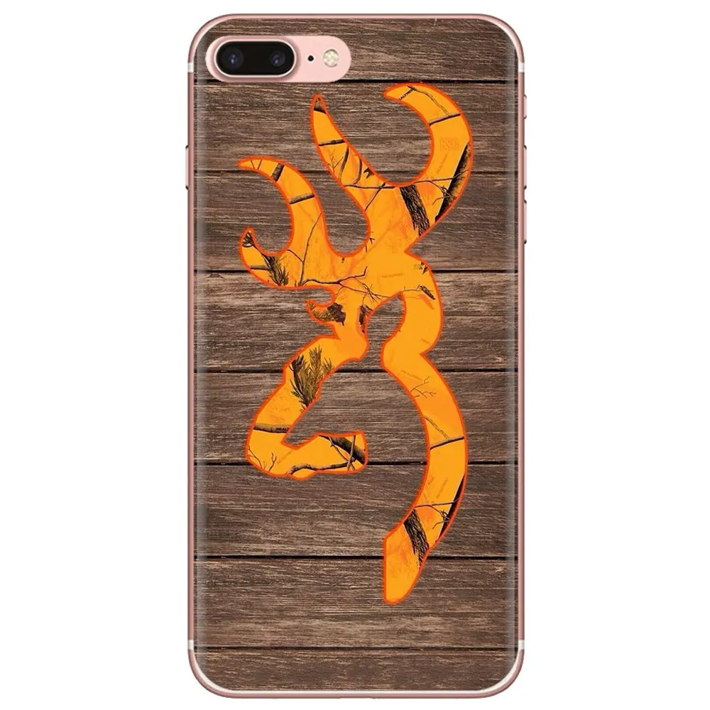For Oneplus 3T 5T 6T Nokia 2 3 5 6 8 9 230 3310 2.1 3.1 5.1 7 Plus 2017 2018 Browning Camo logo deer hunting Silicone Phone Case | Мобильные