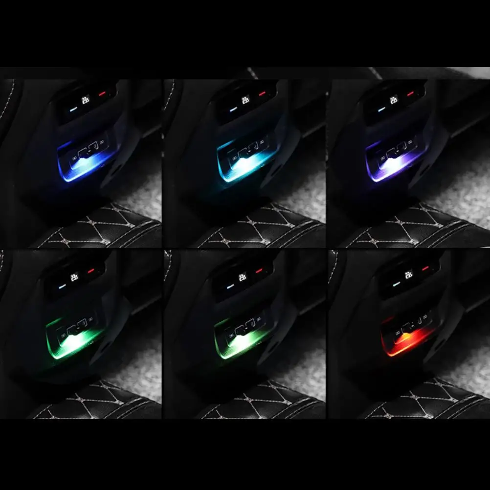 

USB Automotive Interior Decorative Lights mini Interior Ambient Lighting Low Power Car Decoration Lights Laptops Mobile Power