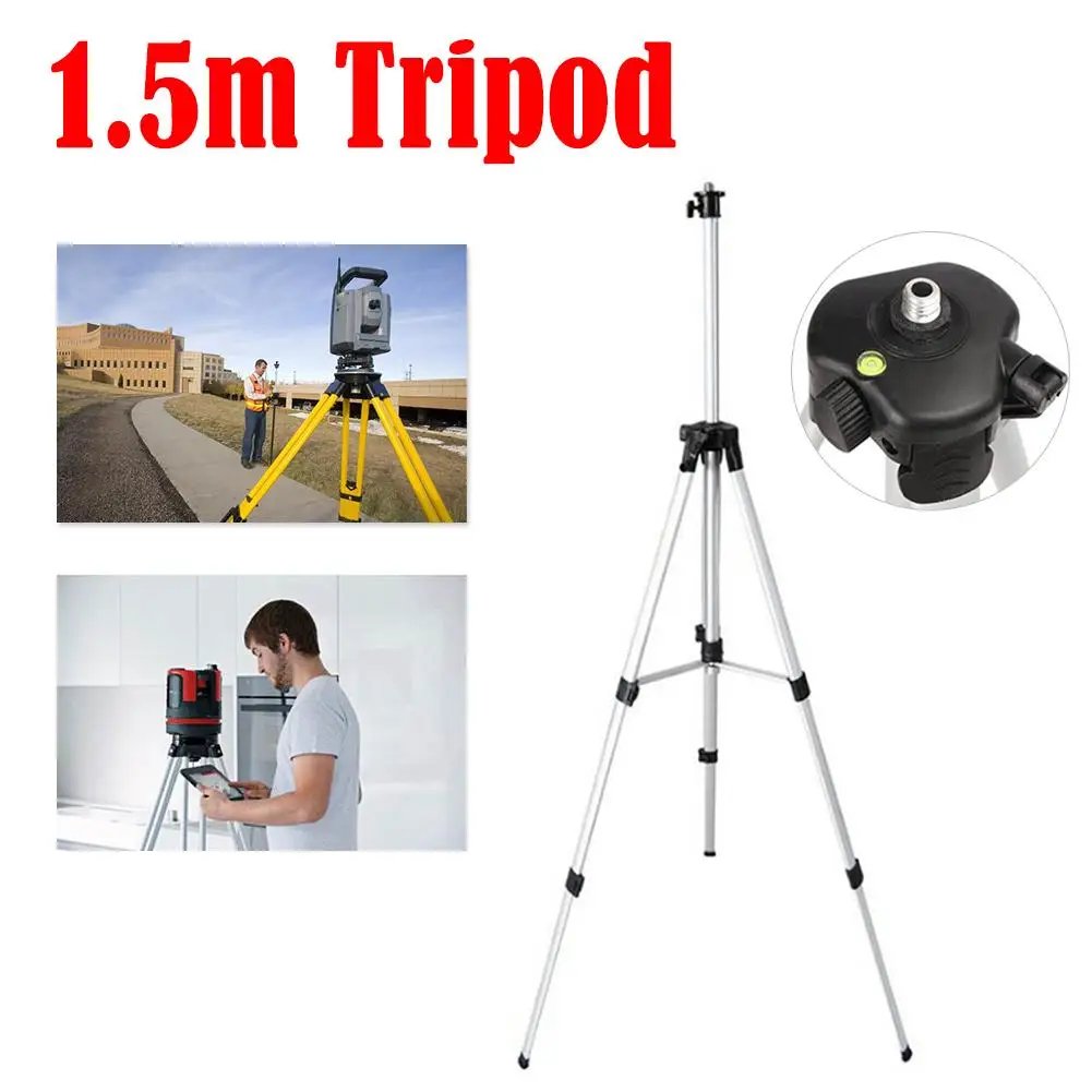 1.5m Tripod For Laser Level Automatic Self 360 Degree Leveling Measure Building Construction Marker Tools | Инструменты