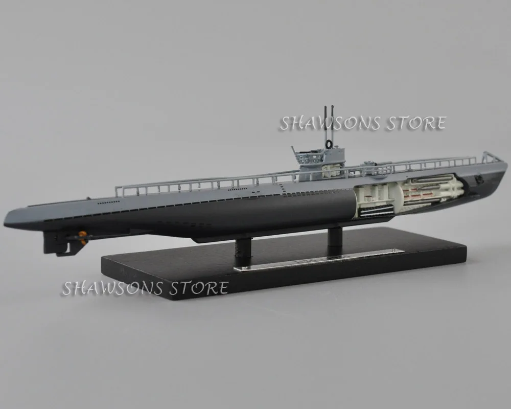 Литая металлическая U лодка военная модель игрушки 1:350 немецкая подводная U26 1940