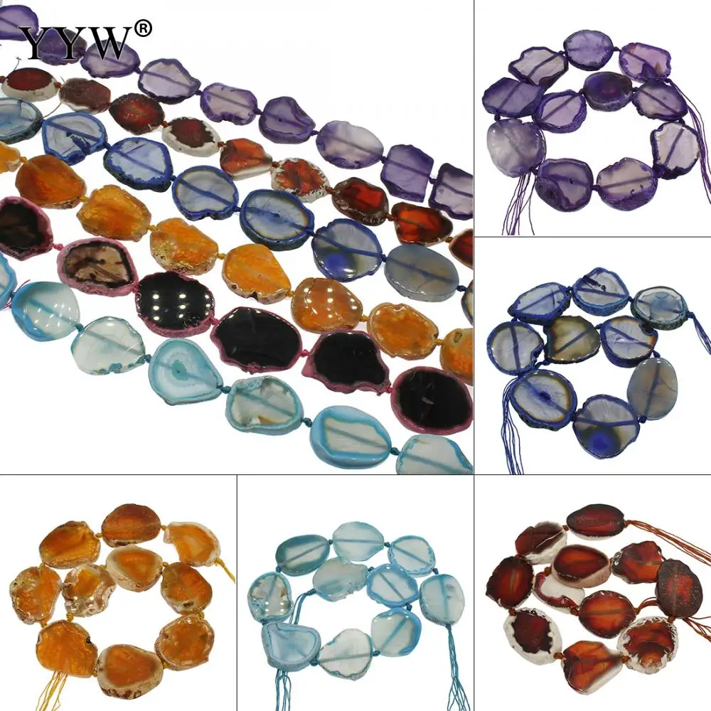 Разноцветные натуральные ледяные кварцевые бусины натуральный камень