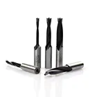 1 шт. 4 мм-10 мм роутер для дрели с прямым вращением сверлильный станок для древесины 2 канавки древесина Карбид форстнера сверла