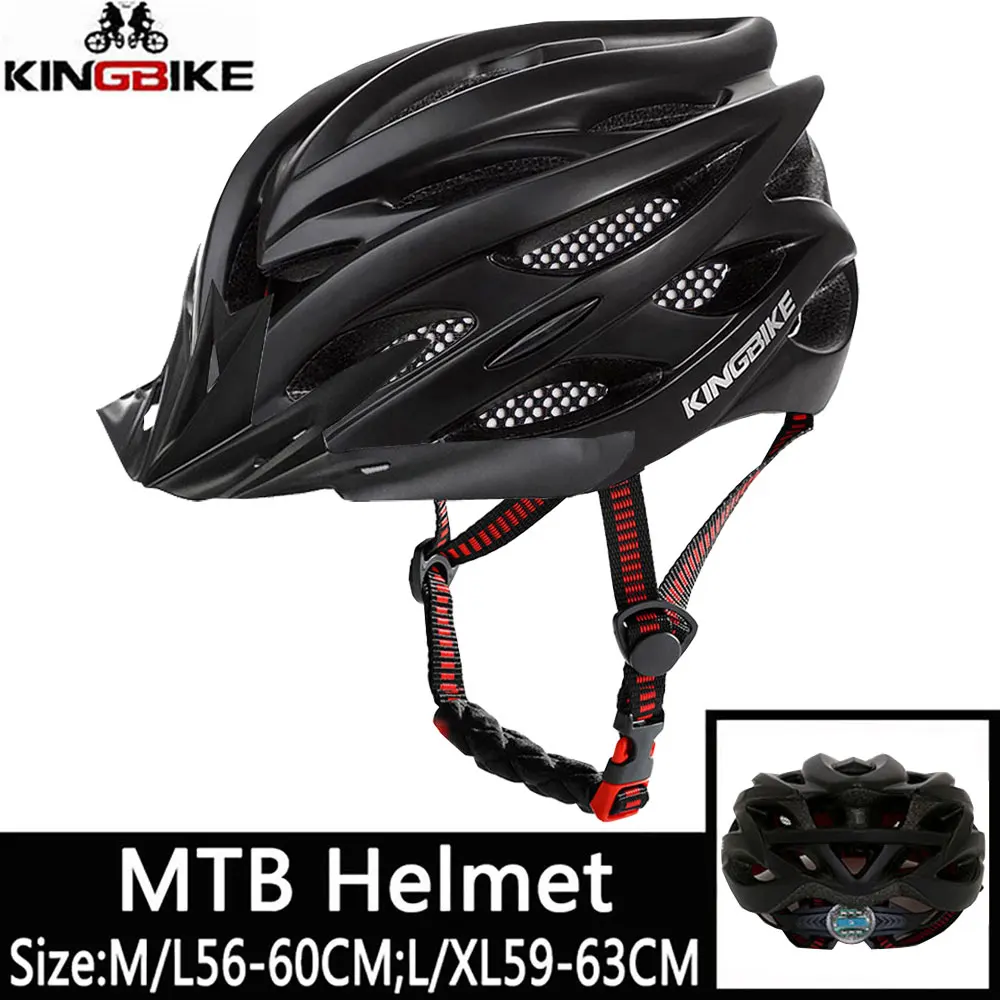 BASECAMP велосипед шлем MTB велосипедный шлем сверхлегкий Для мужчин Wo Для мужчин велосипед аксессуары casco bicicleta hombre - Цвет: 652-Black