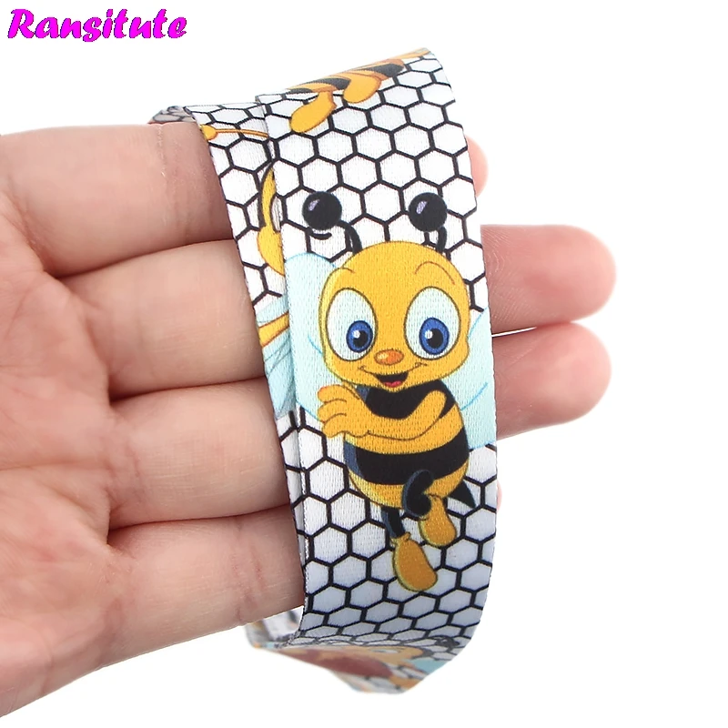 Ransitute пчелиный ремешок подходит для ключа ID карты мобильного телефона ремень DIY