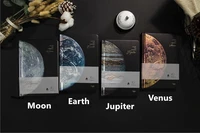 planet hardcover notebook creative galaxy notebook illustration handbook student letter paper poison