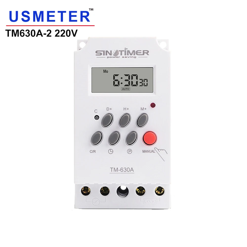 TM630A 220 В переменного тока 30A тяжелая нагрузка 4 контакта 1NO 7 дней на неделю