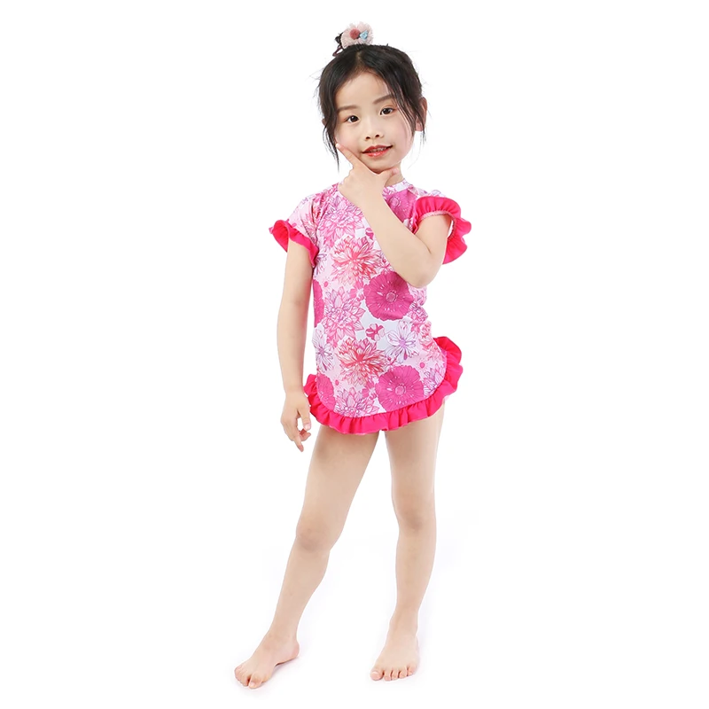 Купальник Kaiya angel для маленьких девочек детская летняя рубашка + шаровары с