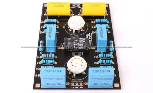 Малошумный стерео ламповый преусилитель комплекты досок для 12AX7 / 21AU7 усилителя