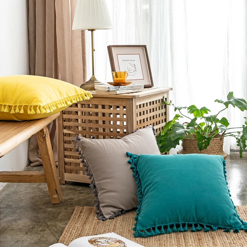 Наволочка для подушки однотонная наволочка хлопок розовый зеленый серый желтый