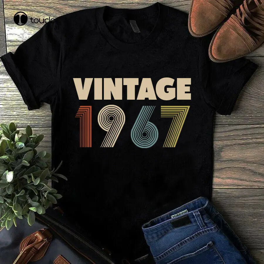

Vintage 1967 Years Old T-Shirt Unisex Men Women Tee Shirt