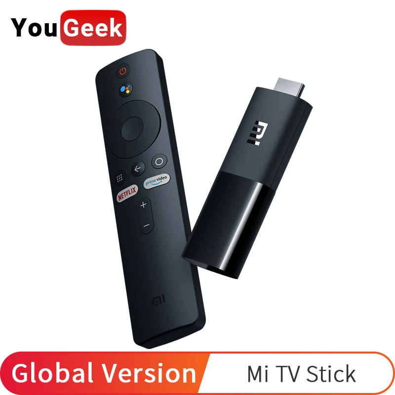 Глобальная версия Xiaomi Mi TV Stick Android 9 0 Quad core 1080P Dolby DTS HD двойной декодирования 1 ГБ ОЗУ