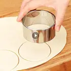 Набор из трех формочек для резки пельменей, прочные кухонные инструменты для резки теста, инструменты из нержавеющей стали