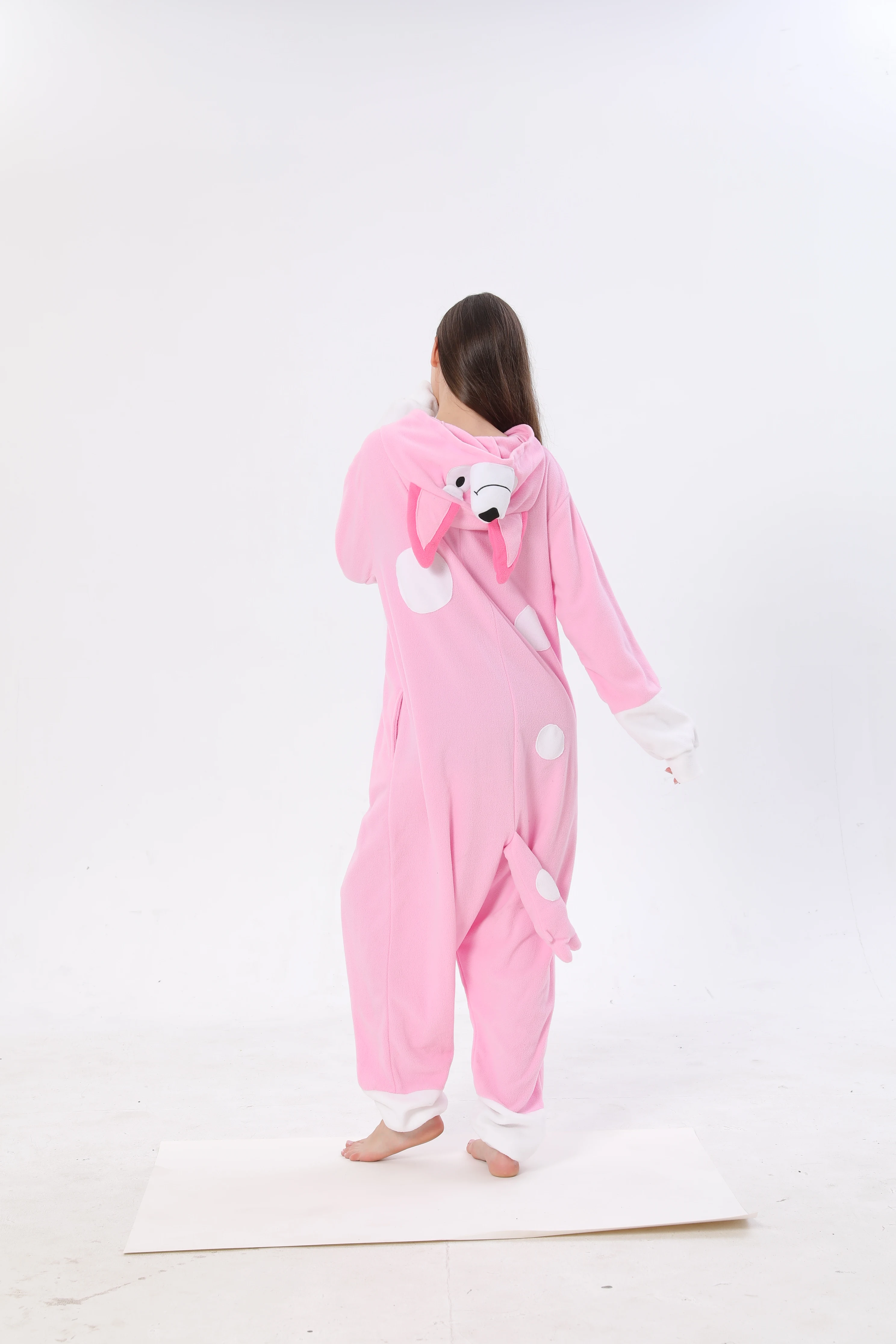 Кигуруми HKSNG пижама-кигуруми голубого цвета для взрослых с изображением животных