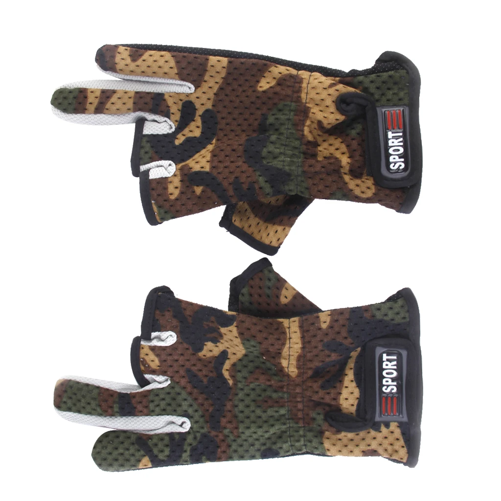 Перчатки с тремя пальцами для мужчин и женщин перчатки защитой от УФ лучей Каяка