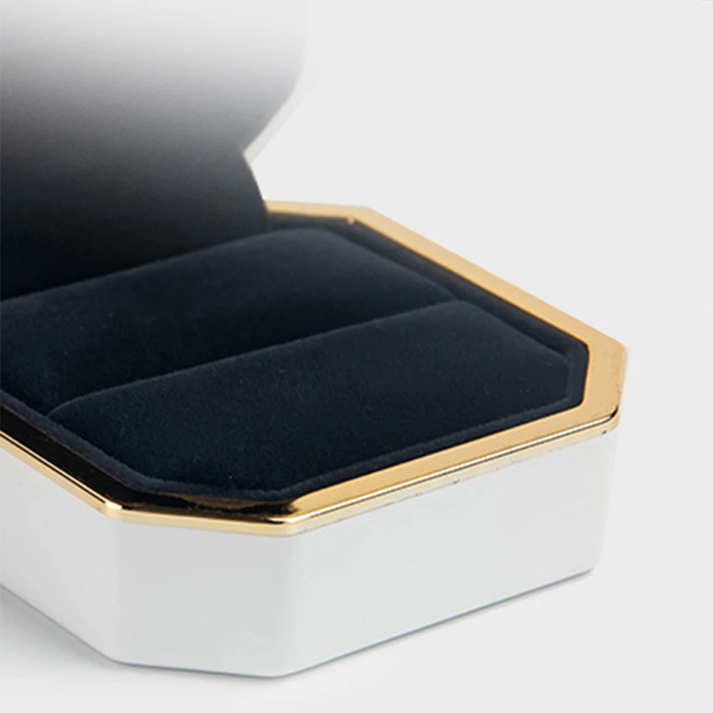 

1pc Gift Display Packaging Storage Wedding Earrings Organizer Jewelry Ring Box Engagement LED Lighted