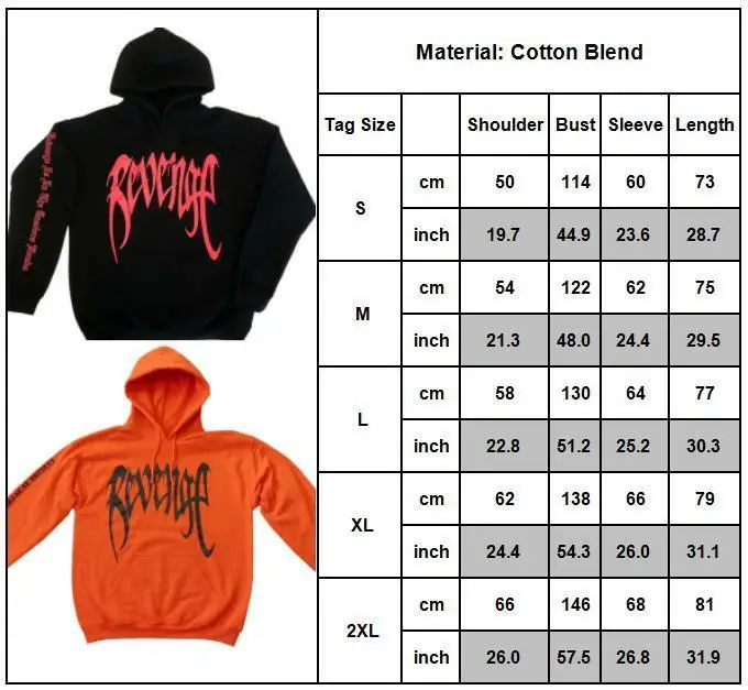 

Universal Fashion Men'ss Revenge 'KILL' Hoodie 3D Pullover Sweatshirt Sweater Coat Casual Jumper Top