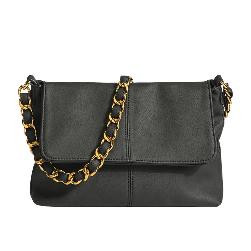 

Luxury Handbags Women's Bags Designer Leather Soft Motorcycle Bag Ladies Chic Fashion Casual Retro Classic Diagonal Shoulder Bag