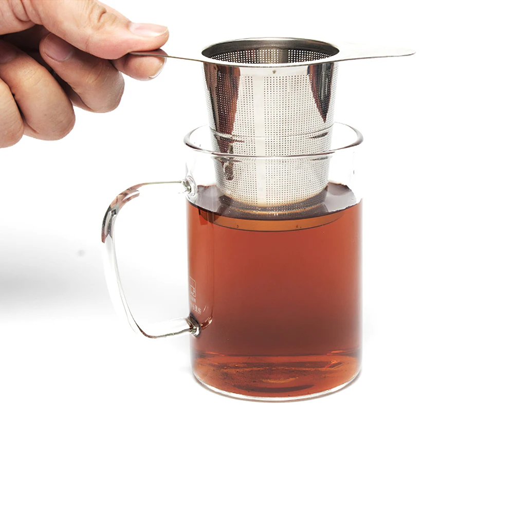 Набор для заваривания чая практичный ситечко с фильтром в виде листьев и специй