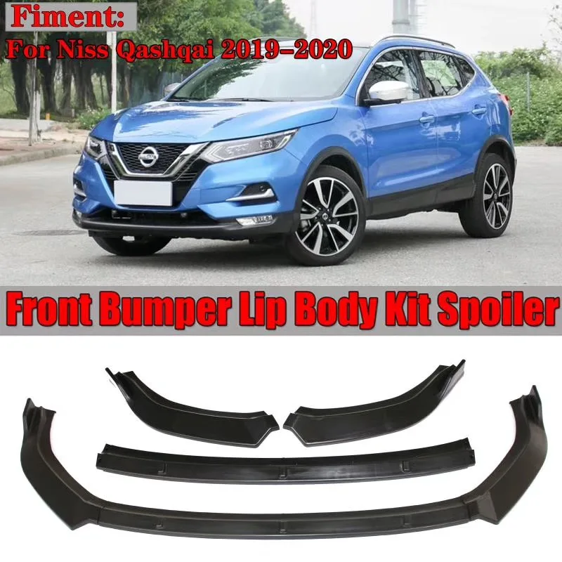 For Nissan Qashqai Body kit spoiler 2014-2019 ABS Rear lip rear front Bumper Diffuser Bumpers Protector | Автомобили и мотоциклы