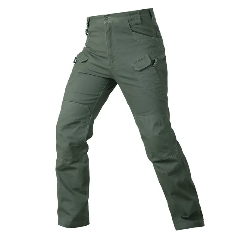 army green SJ-Maurie уличные водонепроницаемые брюки мужские походные брюки спортивные для верховой езды кемпинга походные тактические альпинистские брюки для охоты рыбалки - Цвет: army green