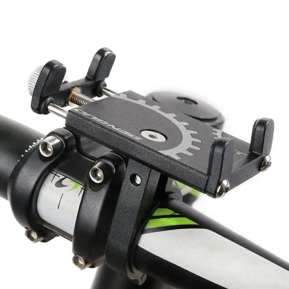 Universal Bike Phone Holder Aluminum Adjustable Bicycle Holder Non-slip MTB Cycling Bracket For iPhone 12 11 Pro Xiaomi HUAWEI