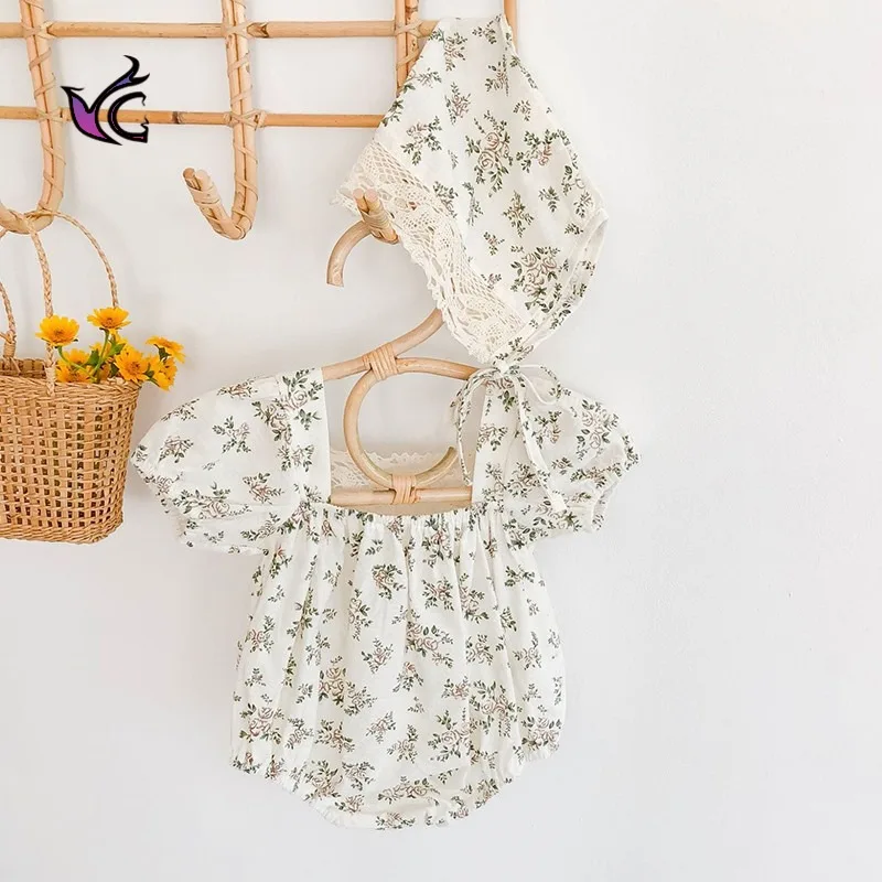 

Брендовая детская одежда Yg, оптовая продажа, Летние Новые Треугольные брюки для девочек, ползучий костюм для детей от 0 до 2 лет, боди