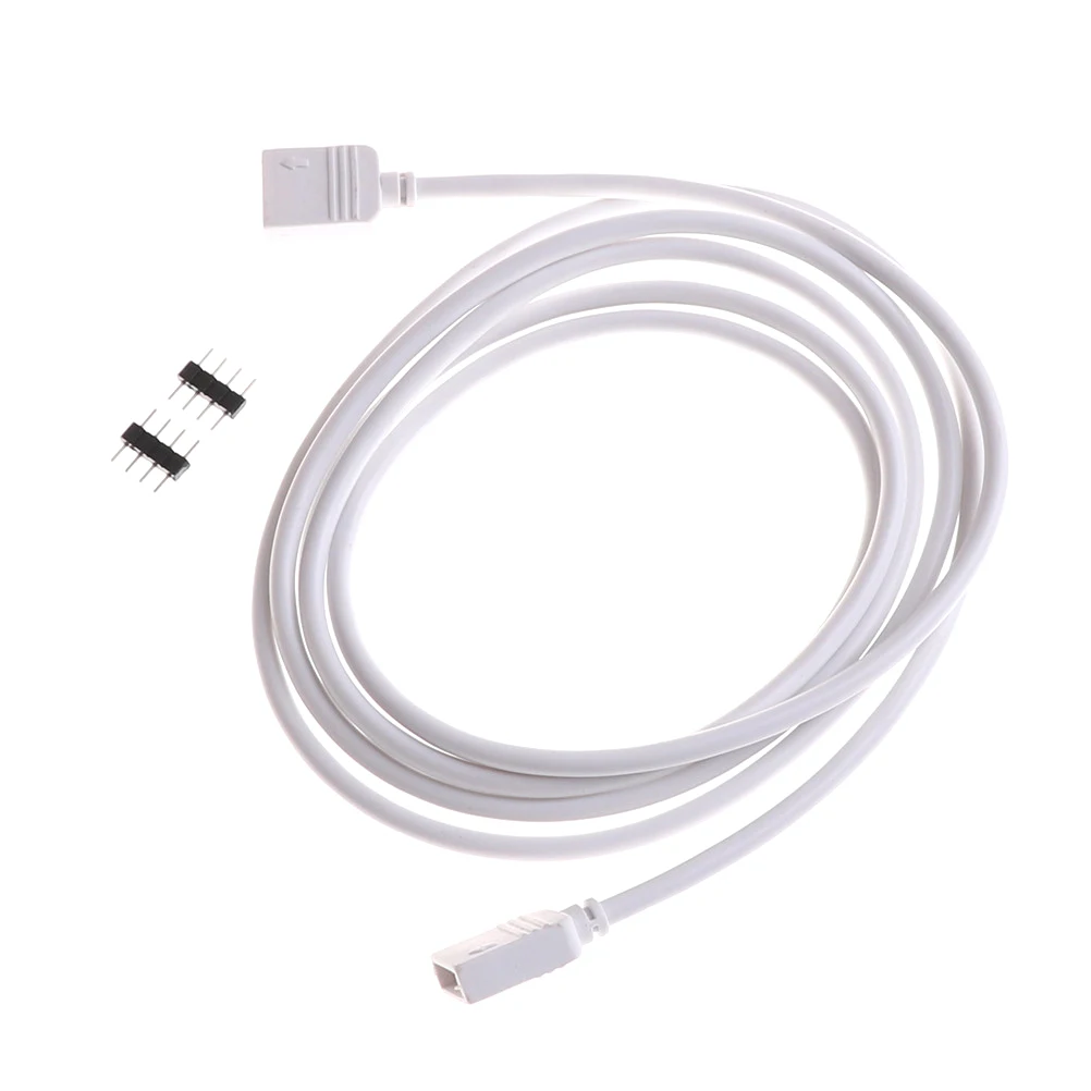 1 шт. Новый Белый 5 м 4-контактный RGB светильник длинительный кабель вые полосы