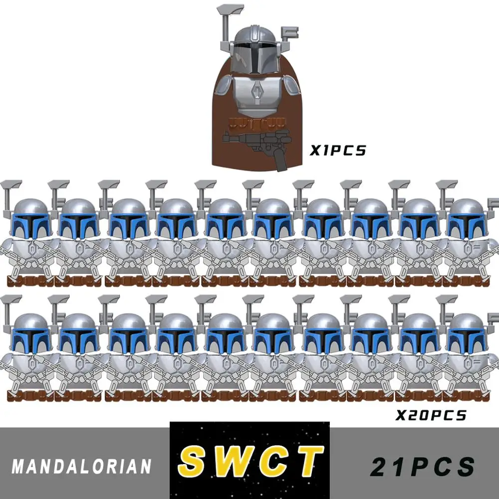 Space wars set Mandalorian battle armor Boba Shock Clone Trooper Legion Building Blocks Bricks Toys for Children | Игрушки и хобби