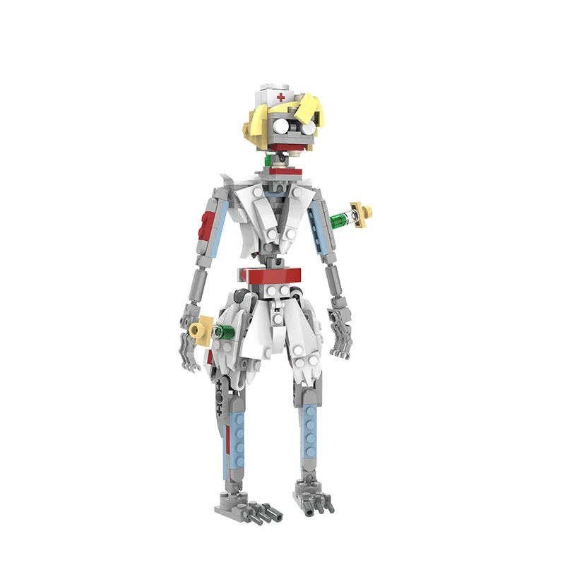 Конструктор MOC сделай сам на Хэллоуин модель медсестры зомби доктор ужасов