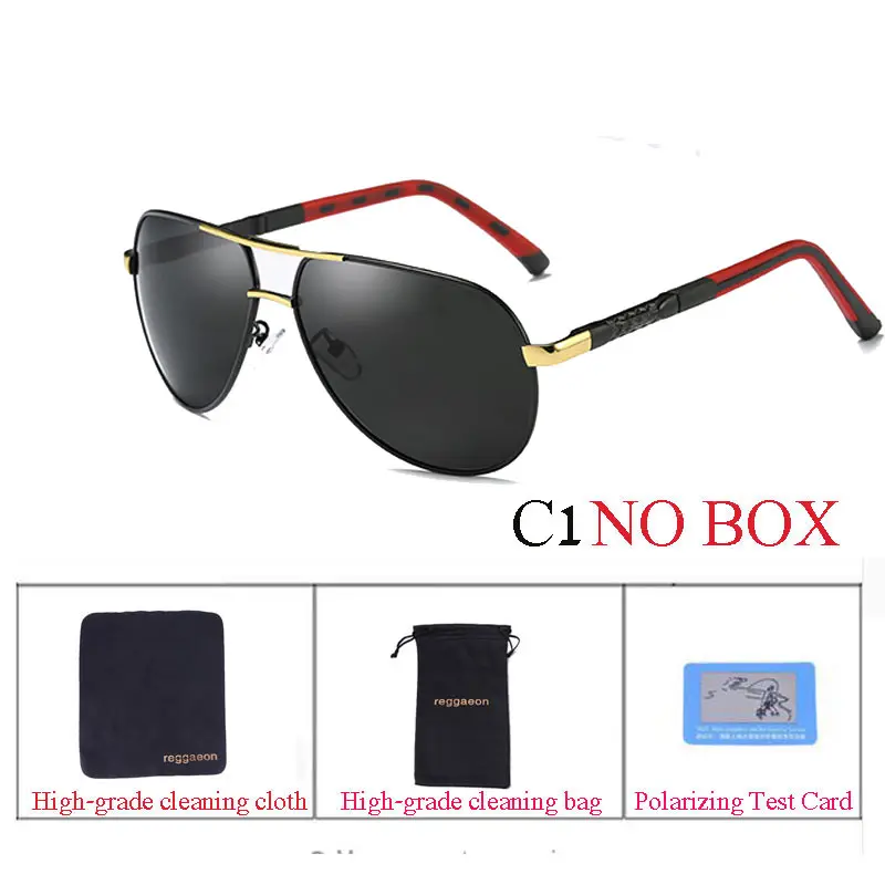 Мужские поляризационные солнцезащитные очки | Оптический брендовый дизайн модных очков Рыбалка Путешествие (с оправой 8725) on.