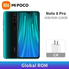 Смартфон Xiaomi Redmi Note 8 Pro, глобальная прошивка, 6 ГБ8 ГБ, 128 ГБ, Процессор MTK Helio G90T, экран 64-мегапиксельная четырехъядерная камера дюйма, DotDrop