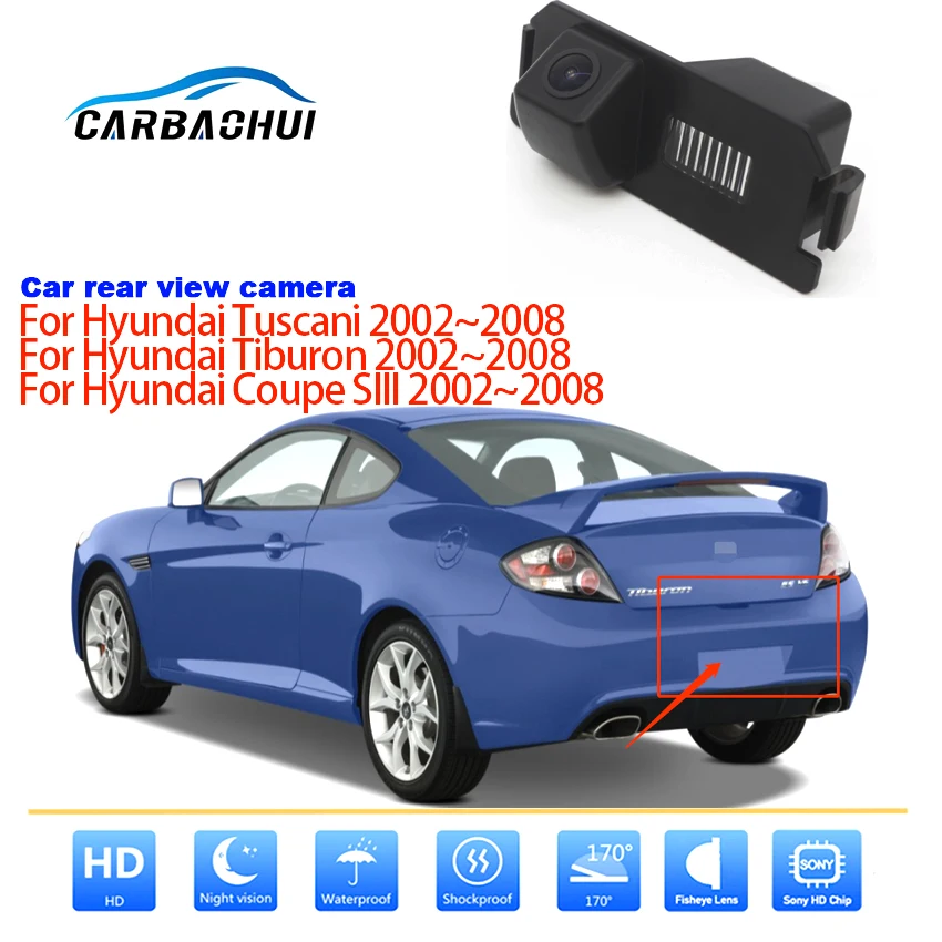 

Car wireless rear view reversing camera For Hyundai Coupe S3 Tuscani Tiburon 2002~2008 Waterproof Rear View Camera high quality