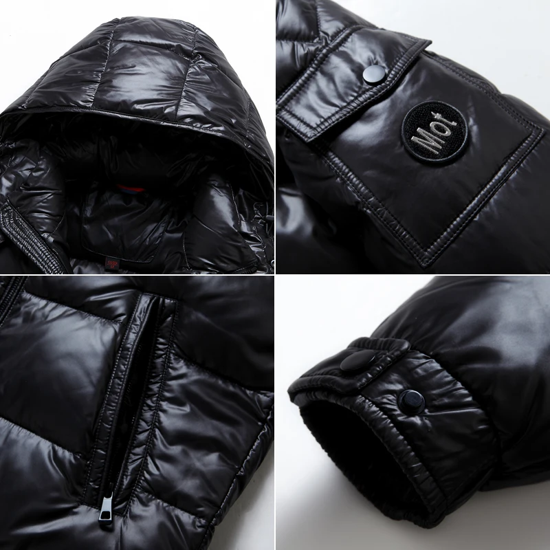 Новое поступление 2021 зимняя мужская модная куртка с воротником-стойкой со