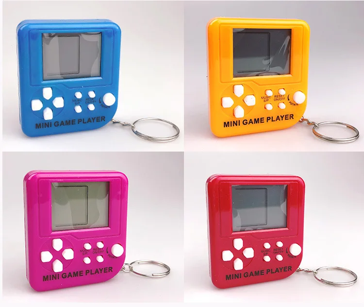 Электронная мини машина Tetris для детей Классическая игра развивающая игрушка