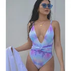 Слитный купальник Miyouj с глубоким V-образным вырезом, 2022