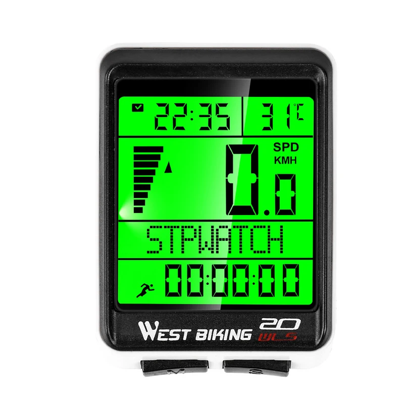 

Bicycle Computer Wireless Stopwatch Large Screen Waterproof Velometer Speedometer Velocimetro Bicicleta Cycling Computer