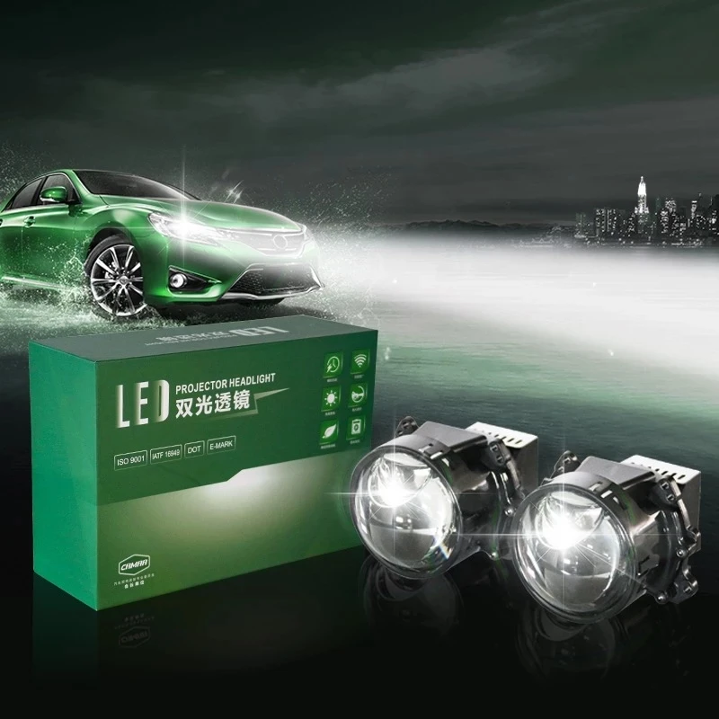 

3" Bi LED Projector Lens Laser Auto Lighting System Retrofit Biled Headlight