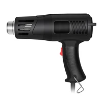 electric heat gun 2000w temperature adjustable hot air gun car film bake dry remove paint building hair dryer with nozzle