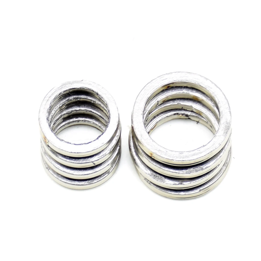 Motorcycle Exhaust Crush Gasket Pipe Graphite Muffler Silencer Connector for Dirt/Pit Bike/ATV/Scooter | Автомобили и мотоциклы