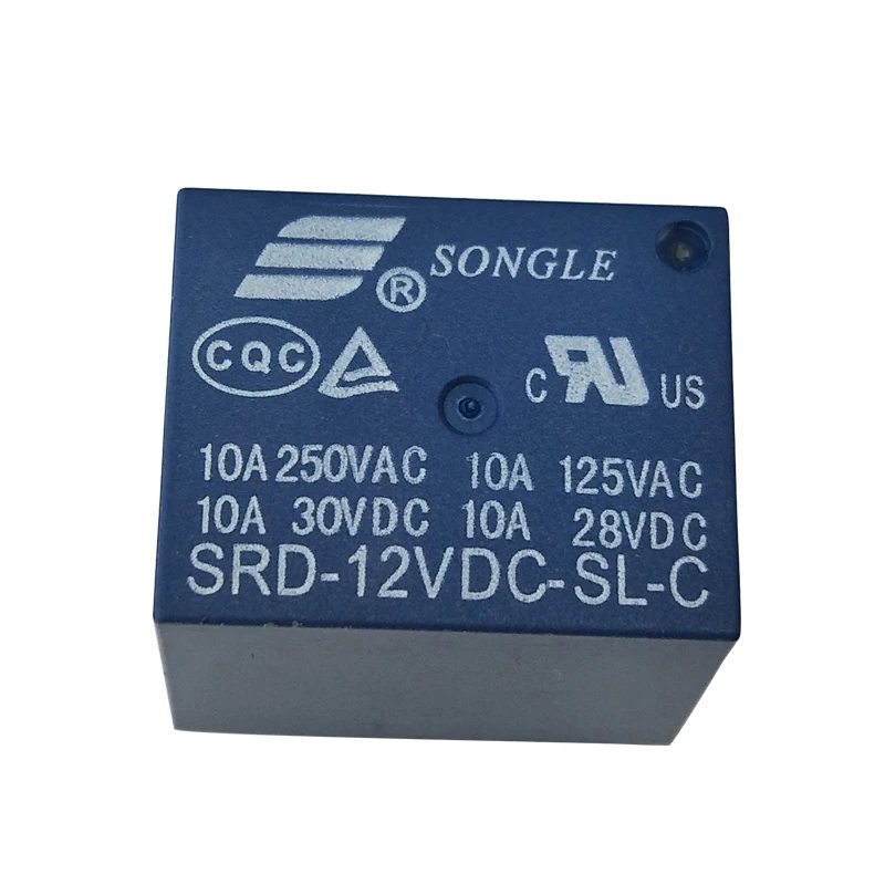 

SONGLE T73 Power Relay SRD-05VDC-SL-C SRD-05VDC-SL-A SRD-12VDC-SL-C SRD-12VDC-SL-A SRD-24VDC-SL-C