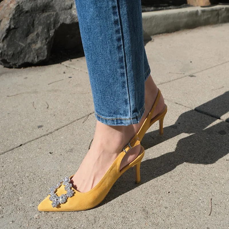 2020 женские босоножки на высоком каблуке для повседневной носки стразы туфли