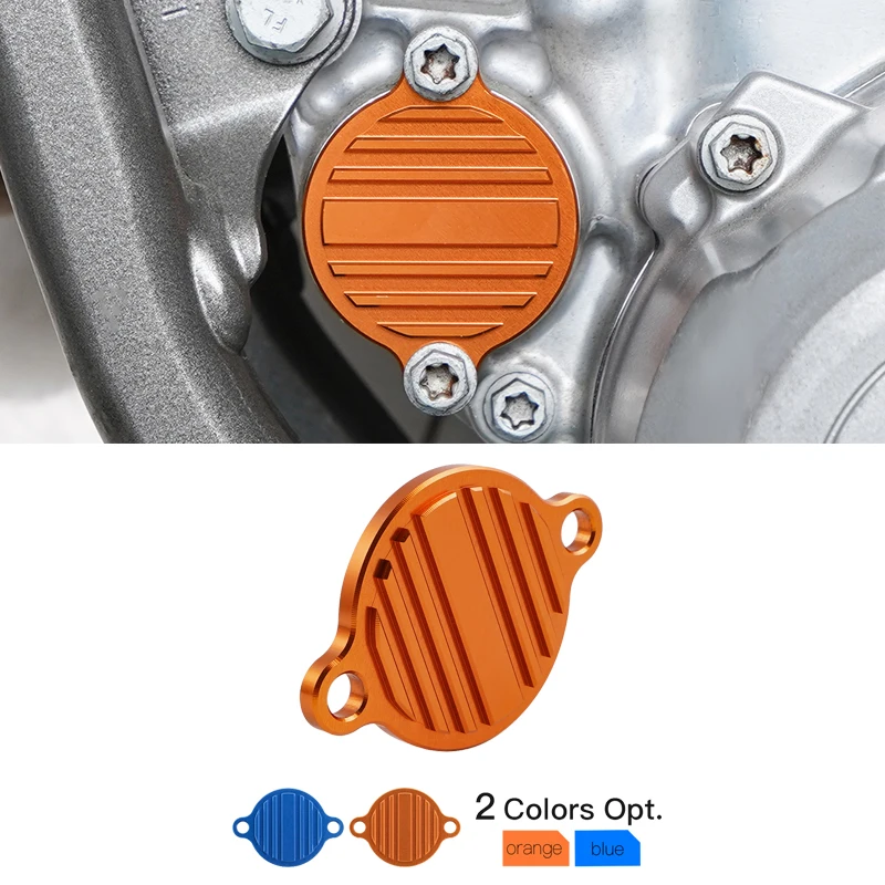 

NICECNC Aluminium Oil Filter Cover Cap Fits For KTM 250 350 EXC-F XC-F SX-F 2013-2020 450 EXC XCW XCF SX-F 530 EXC XCW 2009-2011