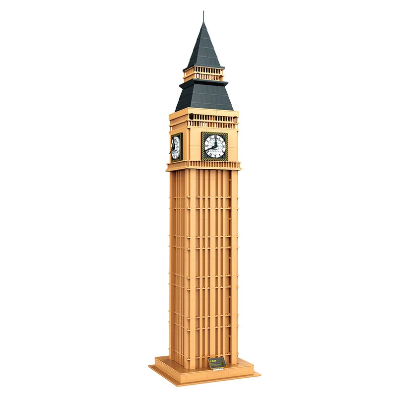 

In stock Creator Famous Buildings 1:400 Large Big Ben London UK Advanced model Building Blocks Toys birthday Gift 20002