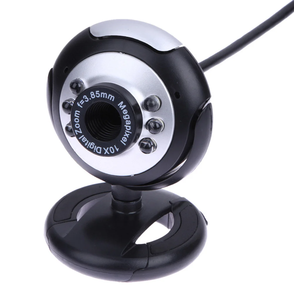 Фото HD веб-камера USB встроенные микрофоны для компьютера ПК ноутбука настольного компьютера Дома Офиса NK-Shopping №2