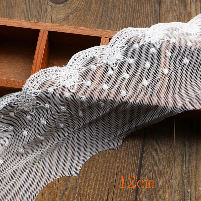 1 ярд белая кружевная лента ручной работы отделка лоскутный материал пошив