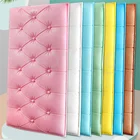 3d наклейки на стену против столкновений, самоклеящиеся толстые татами, настенная подушка, Детская кроватная подушка