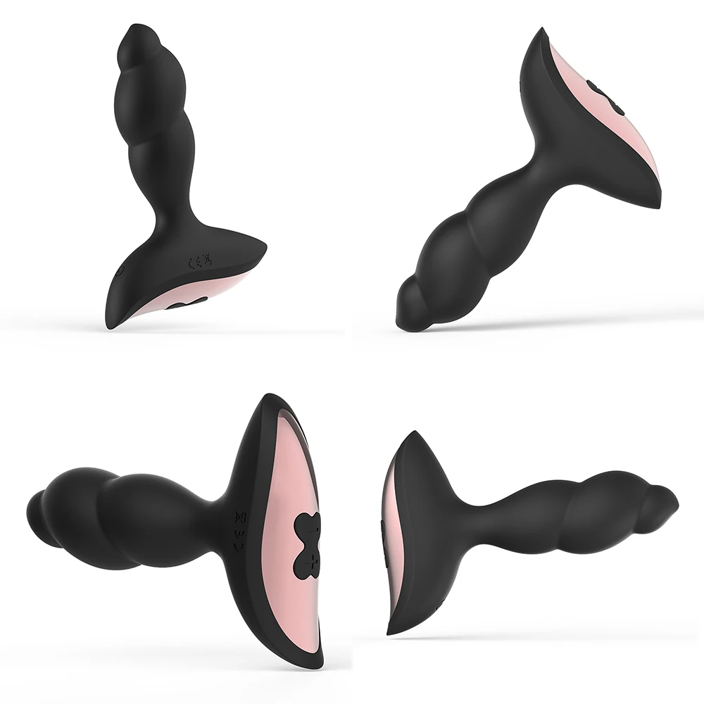 Sex Anal Vibrator Vibrating Butt Plug Prostate Massager Wireless Remote Control sex Toys Vaginal Stimulator 10 Modes | Красота и