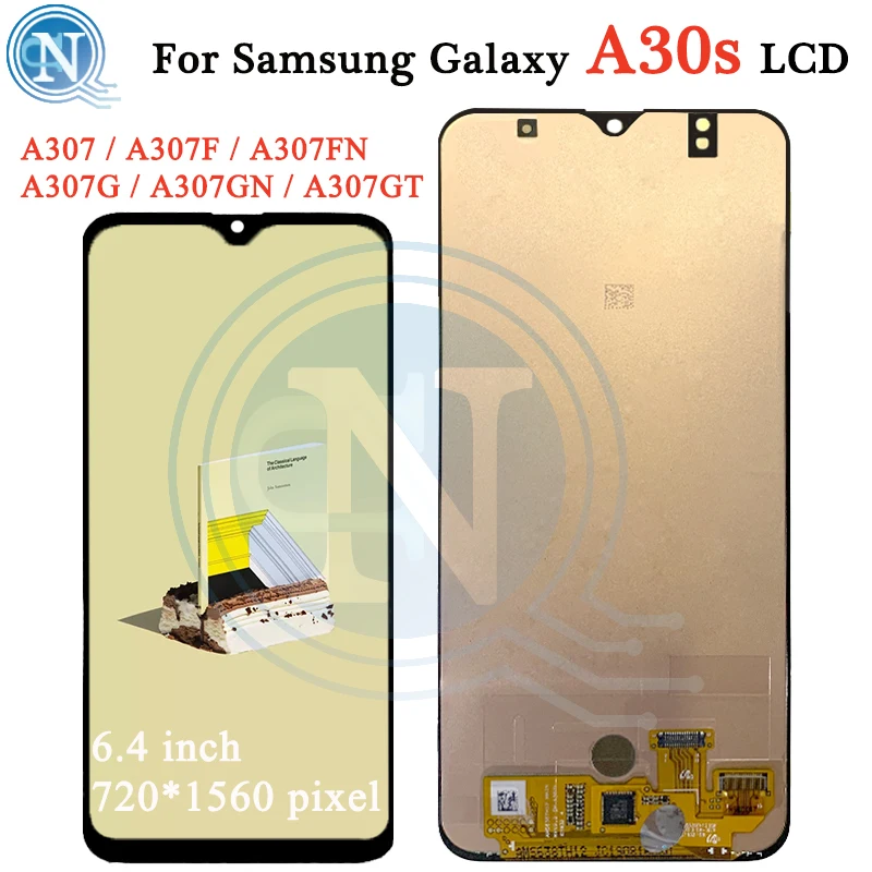Для Samsung galaxy A307F/DS A307FN/DS A307GN/DS A307YN дисплей с рамкой сенсорный экран дигитайзер в