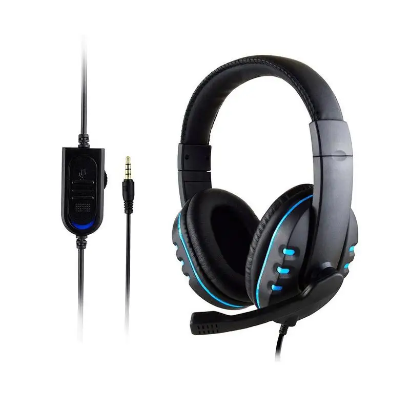 Наушники с микрофоном Hi Fi игровая гарнитура компьютерный сабвуфер портативные